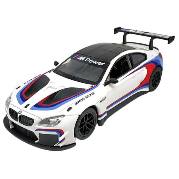 Машинка Rastar BMW M6 GT3 25303   / / Черный Белый photo 4