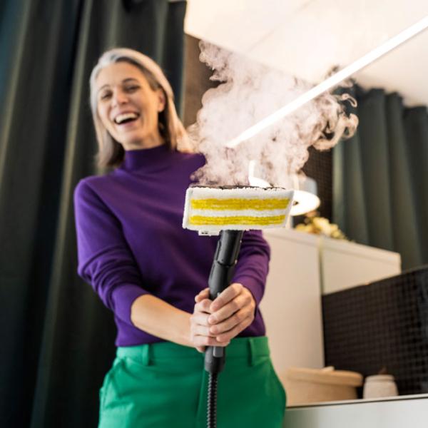 Curățitor cu aburi KARCHER SC3 Deluxe EasyFix (1.513-436.0)  / 1900 W / Black photo 5