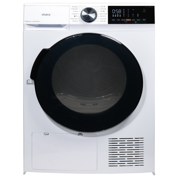 Сушильная машина Vivax CDR-0816MHP 8 кг/ Белый photo 1