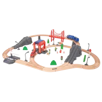 Поезд Tooky Toy TH683 6972633373322   / / Дерево Разноцветный