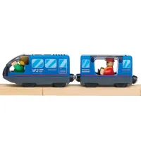 Tren Tooky Toy TH683 6972633373322 / / Lemn Multicolor photo 4
