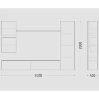 Living Confort P-24 Modulară / White photo 5