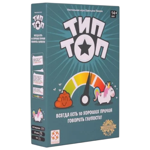 Настольная игра Lifestyle Tip Top 14+/ Стратегия photo 1