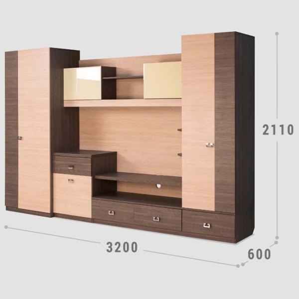 Living Confort P-17 Modulară / Brown photo 2