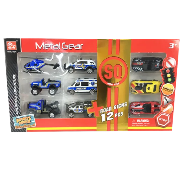 Set de mașini Metal Gear 40143 8600019440143   / / Black Multicolor photo 1