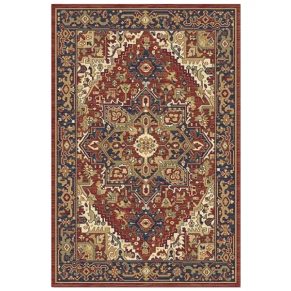 Ковер Covoare Ungheni Atlas Красный Синий / Полипропилен photo 1