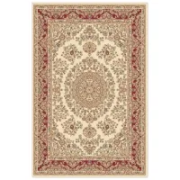 Covor Covoare Ungheni Atlas Beige Red / Frize