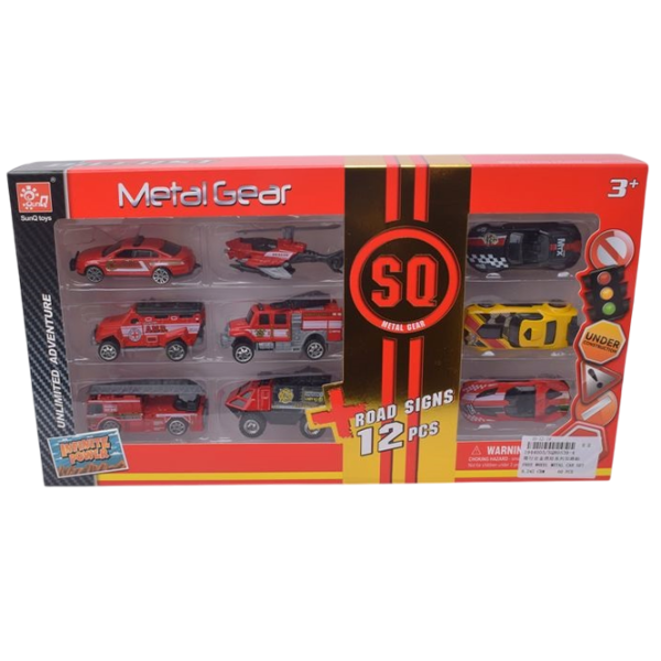 Set de mașini Metal Gear 40082 8600019440082   / / Black Multicolor photo 2