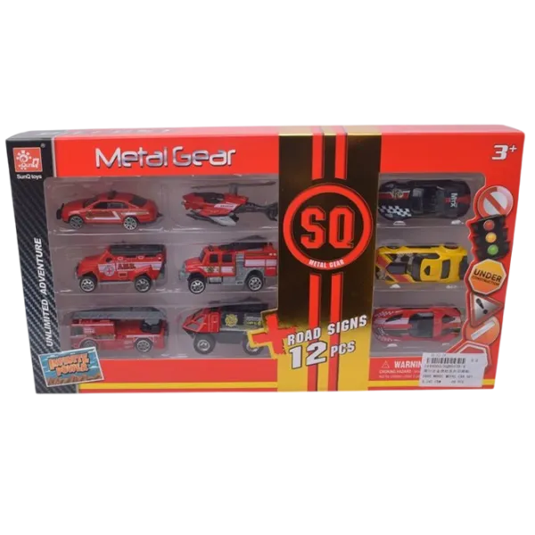 Set de mașini Metal Gear 40037 8600019440037   / / Black Multicolor photo 5