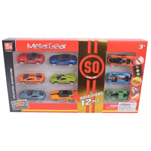 Комплект машин Metal Gear 40150 8600019440150   / / Черный Разноцветный photo 1