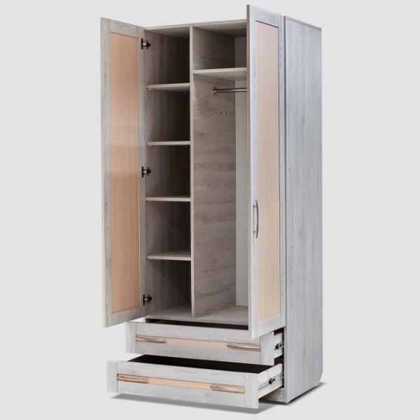 Шкаф Confort Nr.1 90 x 58см x 210 / Дерево / Серый photo 2 Шкаф Confort Nr.1 90 x 58см x 210 / Дерево / Серый photo 2