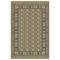 Covor Covoare Ungheni Atlas Blue Green / Polipropilenă