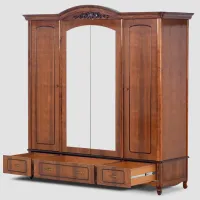 Dulap pentru haine Confort Irina 12 217.5 x 70 x 222 / Lemn / Maro photo 3