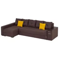 Canapea de colț Confort Arsenii SB (1224545) Stofă / Brown