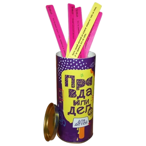 Joc de masă Fun Games Adevăr sau provocare: pentru copii 8+/ Strategie photo 1