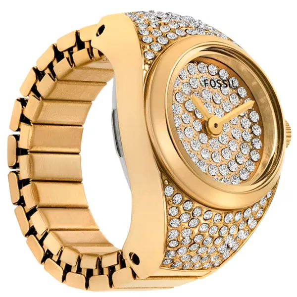 Кольцо с часами для женщин FOSSIL ES5392 Кварцевый / 15 мм photo 2 Кольцо с часами для женщин FOSSIL ES5392 Кварцевый / 15 мм photo 2