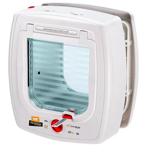 Дверь для животных Ferplast Swing Microchip Белый / Пластик photo 1