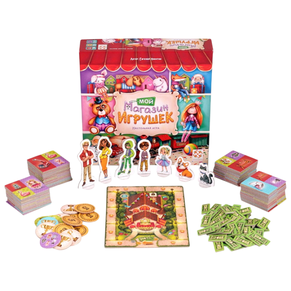 Настольная игра Lifestyle My Own Toy Shop 6+/ Логическая игра photo 7 Настольная игра Lifestyle My Own Toy Shop 6+/ Логическая игра photo 7