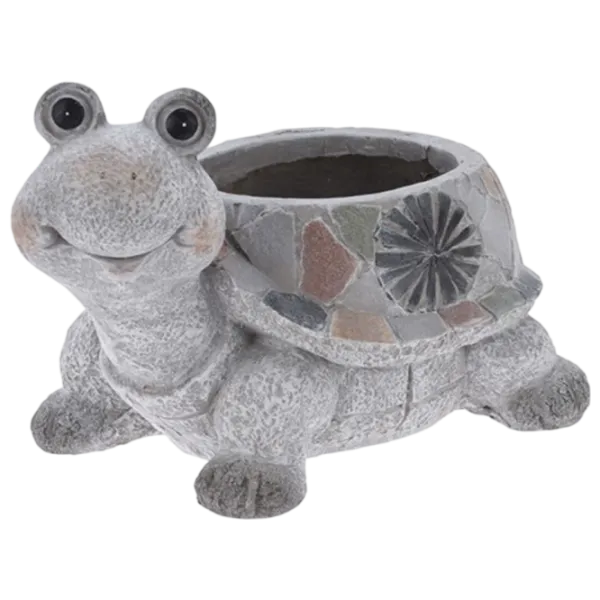Ghiveci pentru flori NVT 50734 Gray / Ceramică / Pe podea photo 1