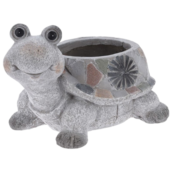 Ghiveci pentru flori NVT 50734 Gray / Ceramică / Pe podea photo 1