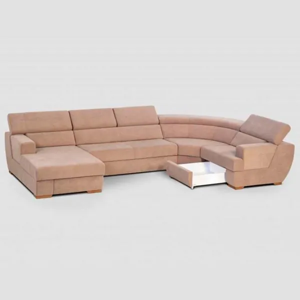 Угловой диван Confort Milan SG (1224536) Ткань / Бежевый photo 4 Угловой диван Confort Milan SG (1224536) Ткань / Бежевый photo 4