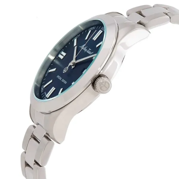 Ceas de mână pentru bărbați Mathey-Tissot H455ABU Cuarț / 44 mm photo 3