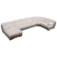 Canapea de colț Confort Milan SG (1224537) Stofă / White