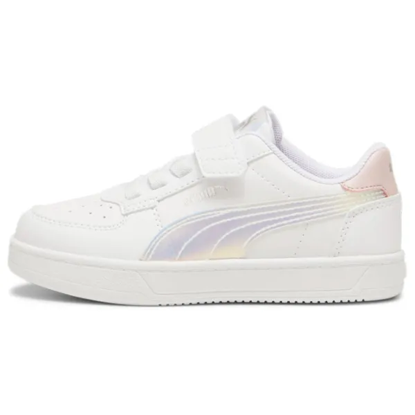 Кеды для девочек Puma Caven 2.0 Holo 2.0 Ac+ Ps Демисезон / Белый photo 2