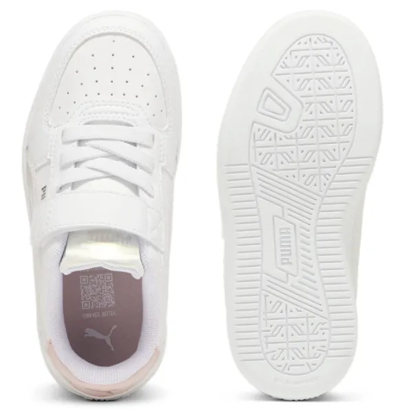 Кеды для девочек Puma Caven 2.0 Holo 2.0 Ac+ Ps Демисезон / Белый photo 6