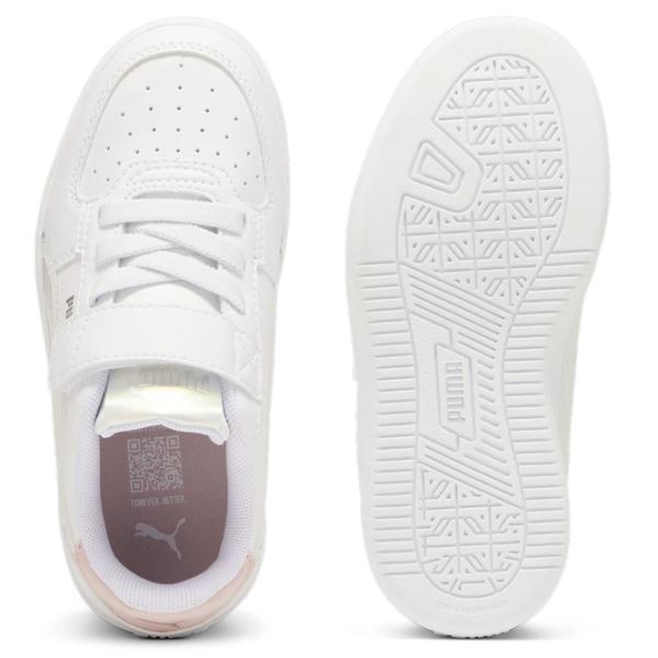 Кеды для девочек Puma Caven 2.0 Holo 2.0 Ac+ Ps Демисезон / Белый photo 6