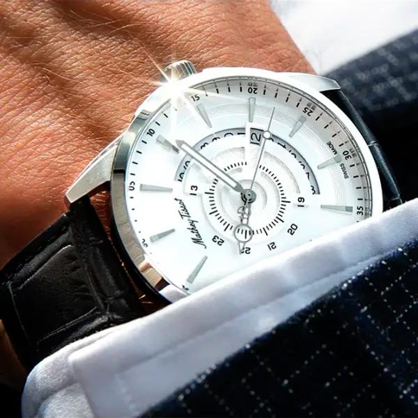 Ceas de mână pentru bărbați Mathey-Tissot H711AS Cuarț / 42 mm photo 4