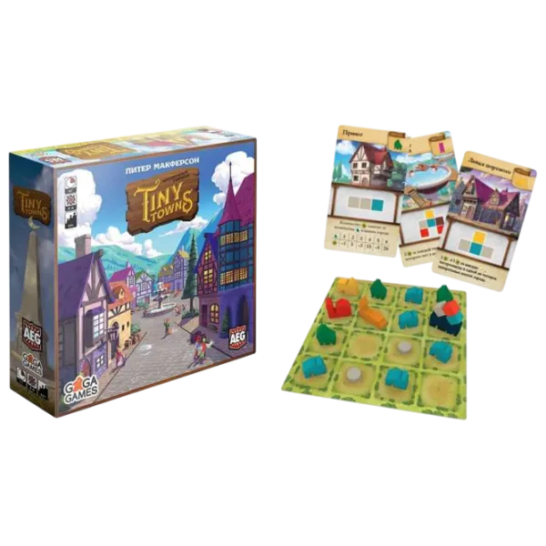Joc de masă GaGa Games Tiny Towns 10+/ Strategie photo 2
