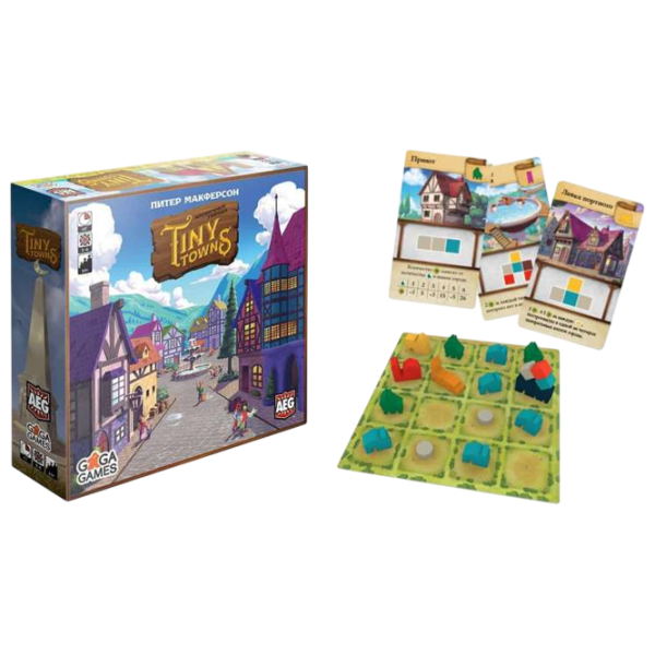 Joc de masă GaGa Games Tiny Towns 10+/ Strategie photo 2