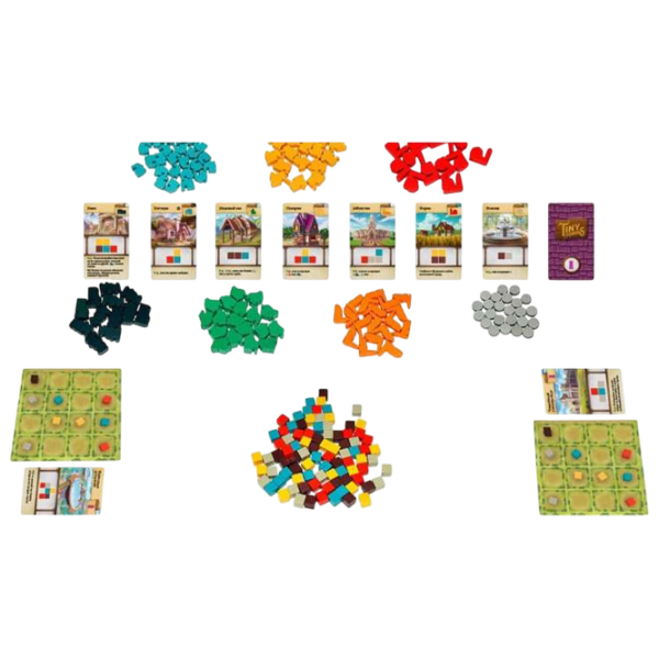 Joc de masă GaGa Games Tiny Towns 10+/ Strategie photo 3