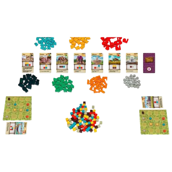 Joc de masă GaGa Games Tiny Towns 10+/ Strategie photo 4