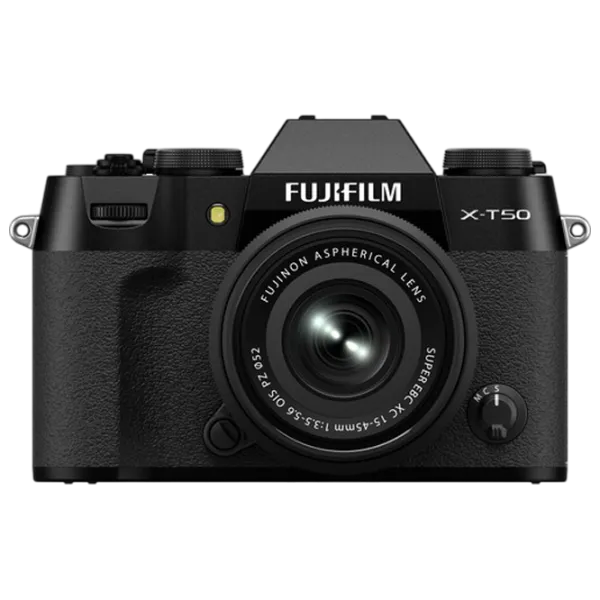Фотоаппарат FujiFilm X-T50 15-45 mm  CMOS 5/ Черный photo 1 Фотоаппарат FujiFilm X-T50 15-45 mm  CMOS 5/ Черный photo 1
