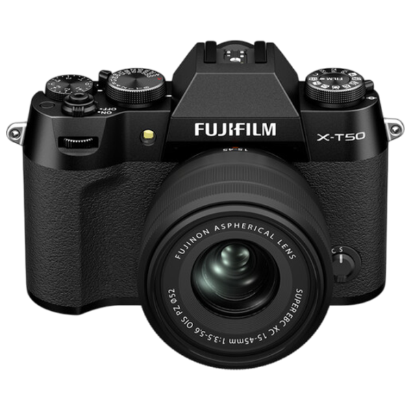 Фотоаппарат FujiFilm X-T50 15-45 mm  CMOS 5/ Черный photo 2 Фотоаппарат FujiFilm X-T50 15-45 mm  CMOS 5/ Черный photo 2