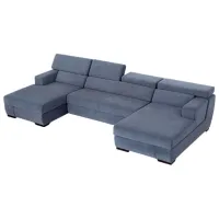 Canapea de colț Confort Milan 2SG (1224540) Stofă / Gray