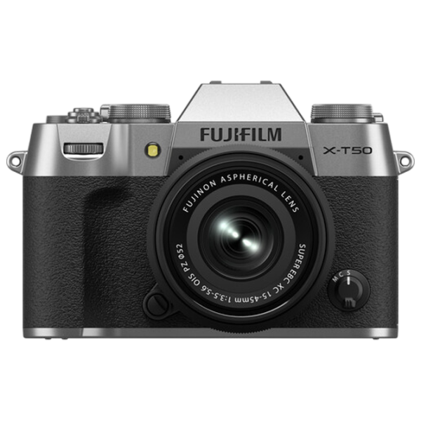 Фотоаппарат FujiFilm X-T50 15-45 mm  CMOS 5/ Серебряный photo 1