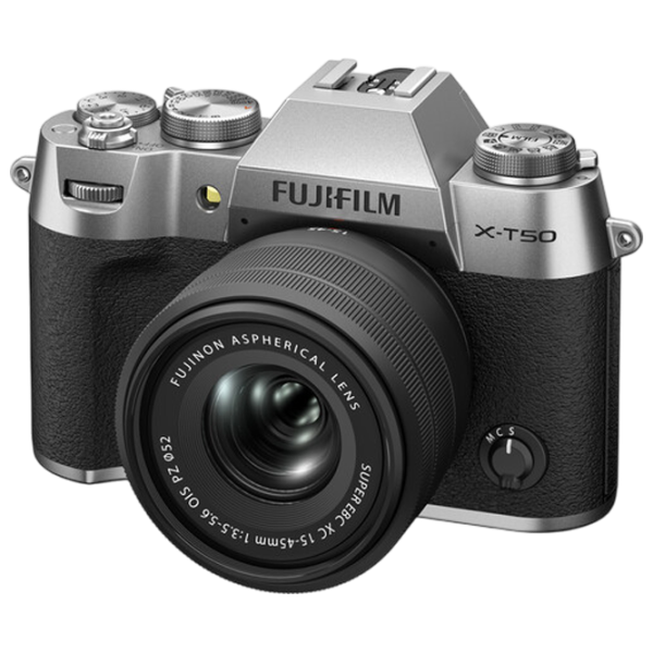 Фотоаппарат FujiFilm X-T50 15-45 mm  CMOS 5/ Серебряный photo 3