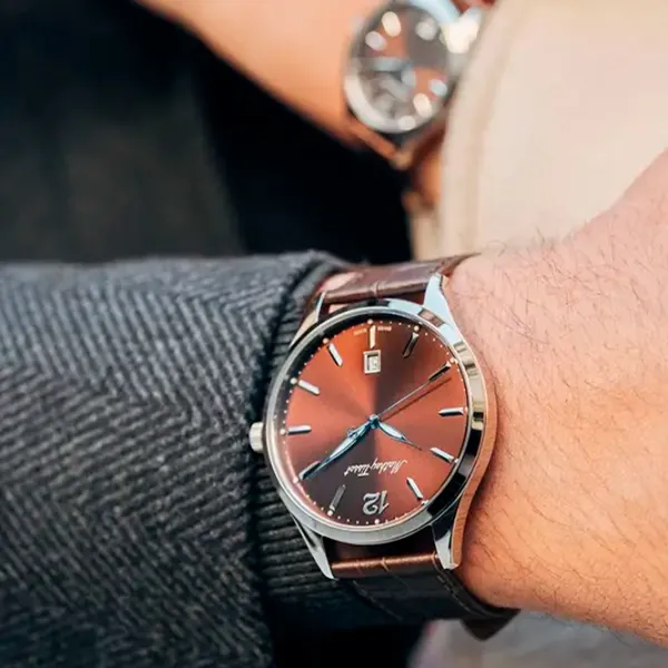 Ceas de mână unisex Mathey-Tissot H411AM Cuarț / 42 mm photo 4