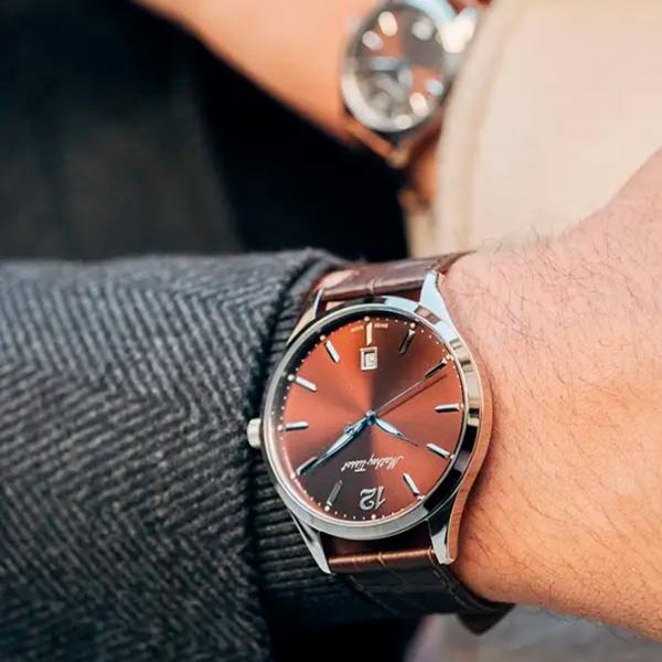 Ceas de mână unisex Mathey-Tissot H411AM Cuarț / 42 mm photo 4
