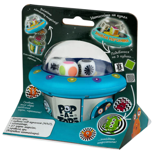 Настольная игра Fun Games Pop-A-Tops: Match a Martian 6+/ для компаний photo 2