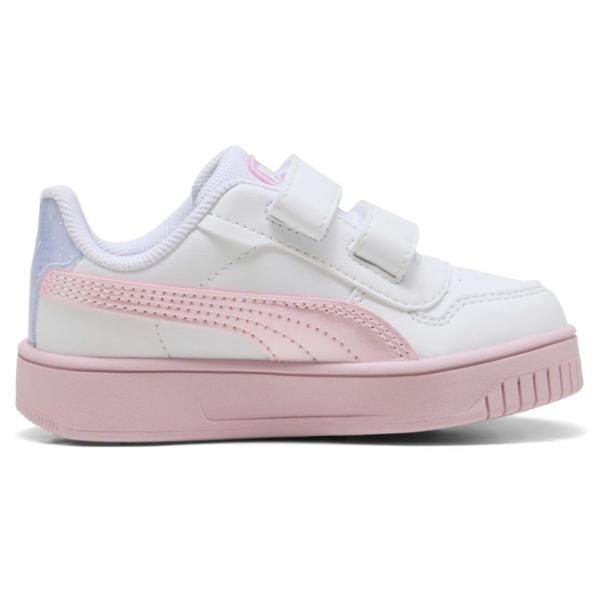 Ghete pentru fete Puma Carina Street Blurry Dreams V Infant Demisezon / White Pink photo 3