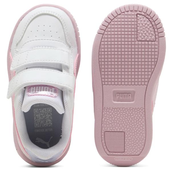 Ghete pentru fete Puma Carina Street Blurry Dreams V Infant Demisezon / White Pink photo 6