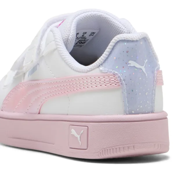 Ghete pentru fete Puma Carina Street Blurry Dreams V Infant Demisezon / White Pink photo 4