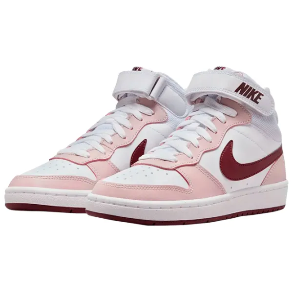 Ghete pentru fete Nike Court Borough Mid 2 Gs Demisezon / Pink photo 1 Ghete pentru fete Nike Court Borough Mid 2 Gs Demisezon / Pink photo 1