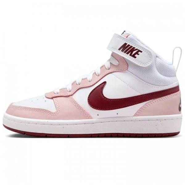 Ghete pentru fete Nike Court Borough Mid 2 Gs Demisezon / Pink photo 2 Ghete pentru fete Nike Court Borough Mid 2 Gs Demisezon / Pink photo 2