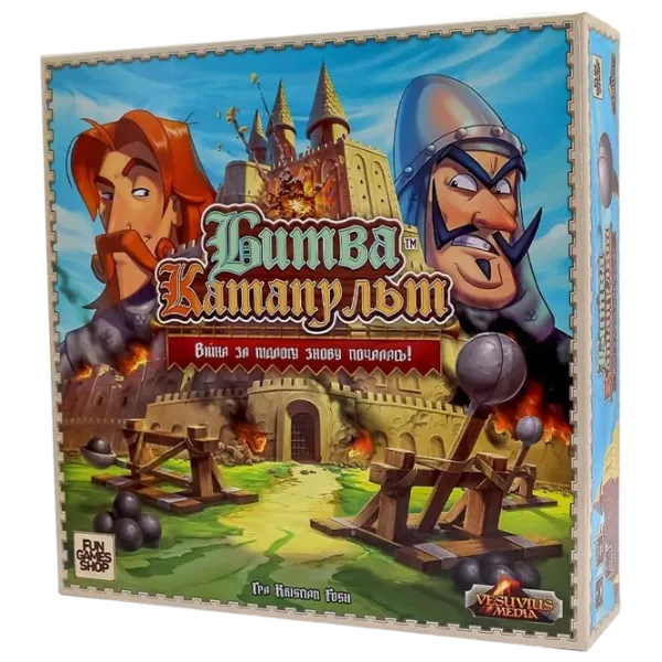 Настольная игра Fun Games Catapult Kingdoms, Catapult Feud 14+/ Логическая игра photo 1