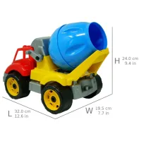 Бетономешалка Technok 3718 4823037603718 / / Черный Разноцветный photo 4
